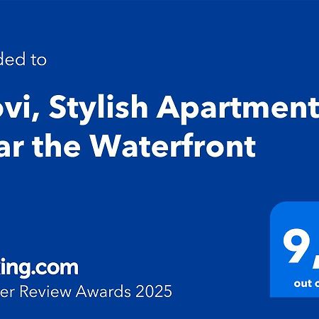 Niovi, Stylish Apartment Near The Waterfront Selanik Dış mekan fotoğraf
