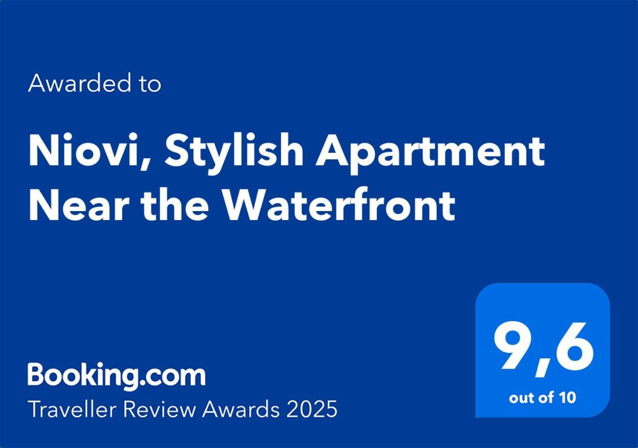 Niovi, Stylish Apartment Near The Waterfront Selanik Dış mekan fotoğraf